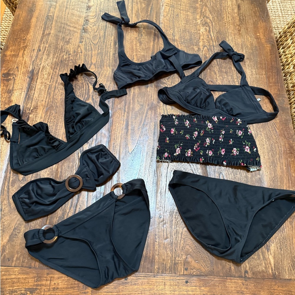Stylish Black Bikini swim suit bundle